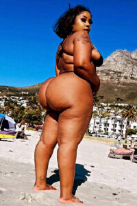 Big Black Booty Onlyfans Model in bikini